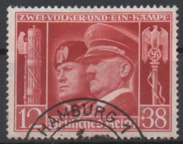 Michel Nr. 763, Waffenbrüderschaft gestempelt.